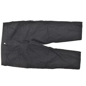 Levi's Men's Workwear Fit Carpenter Jeans Straight Black Cotton Size 44x32